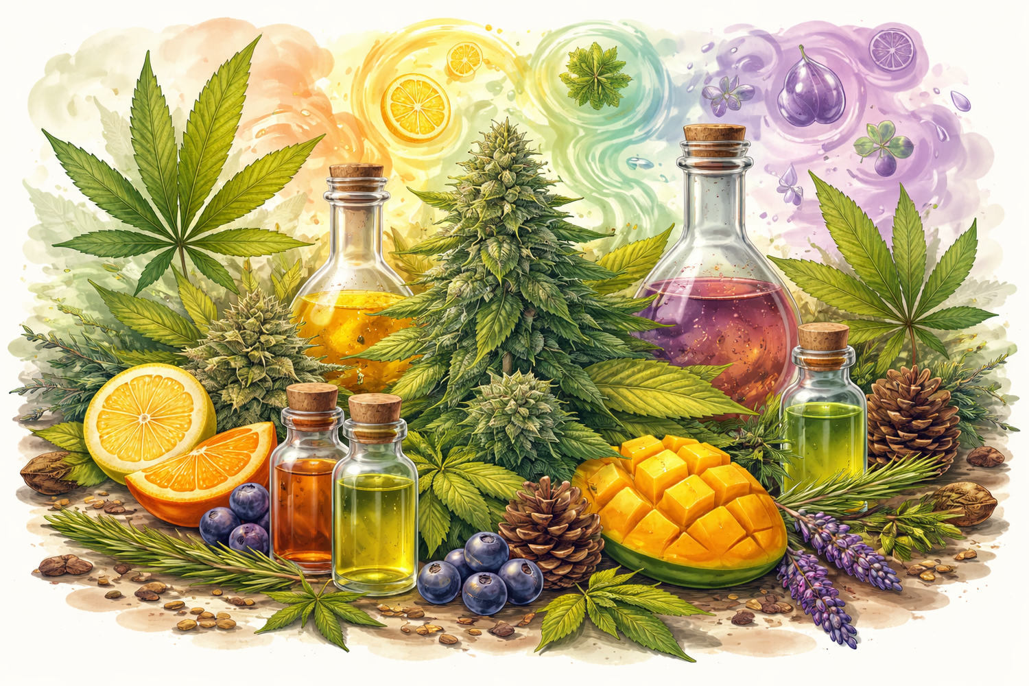 大麻(カンナビス)とテルペンの関係とは?品種ごとの香り・効果の違いを専門店が解説