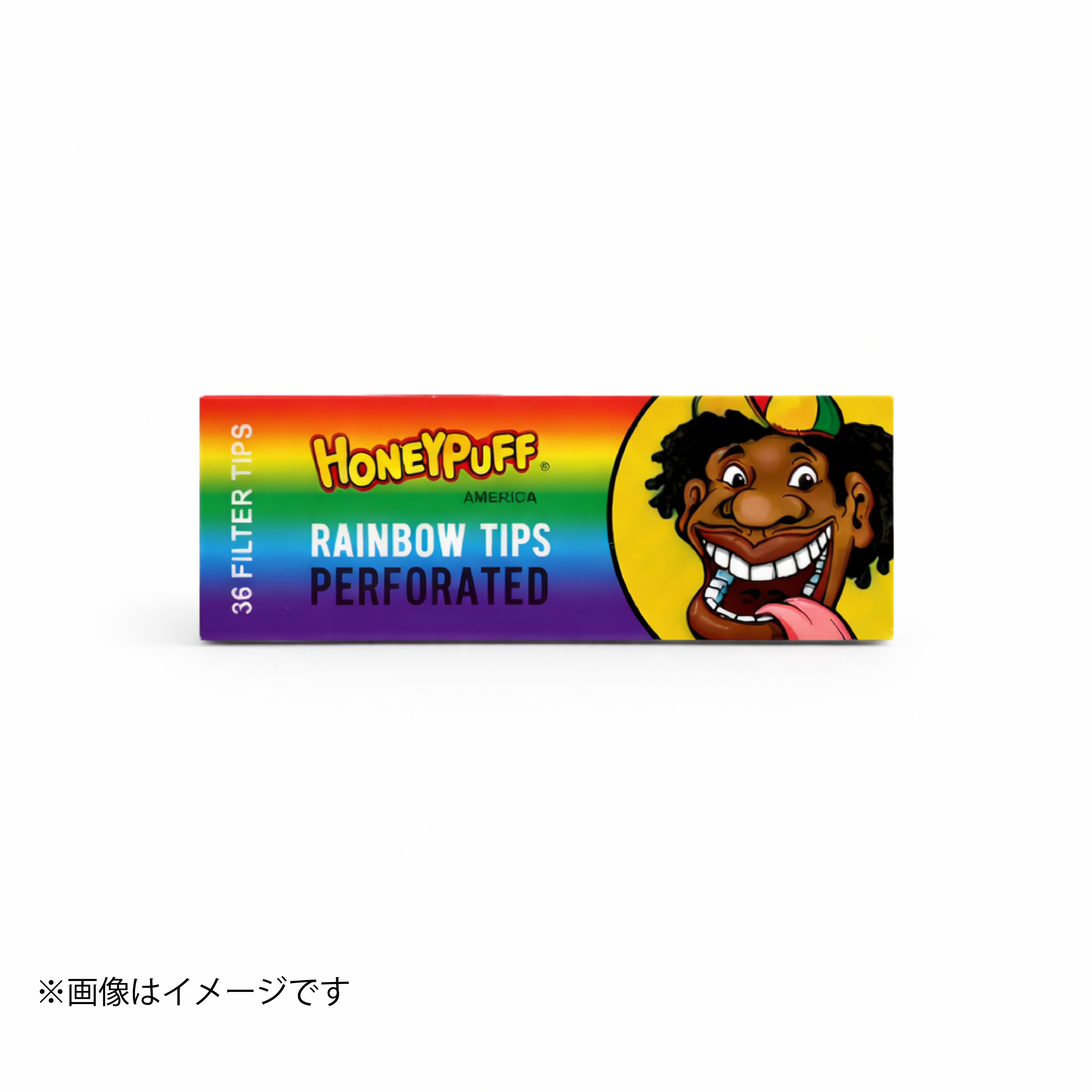 HoneyPuff Rainbow Tips | ミシン目入り フィルターチップ 50枚