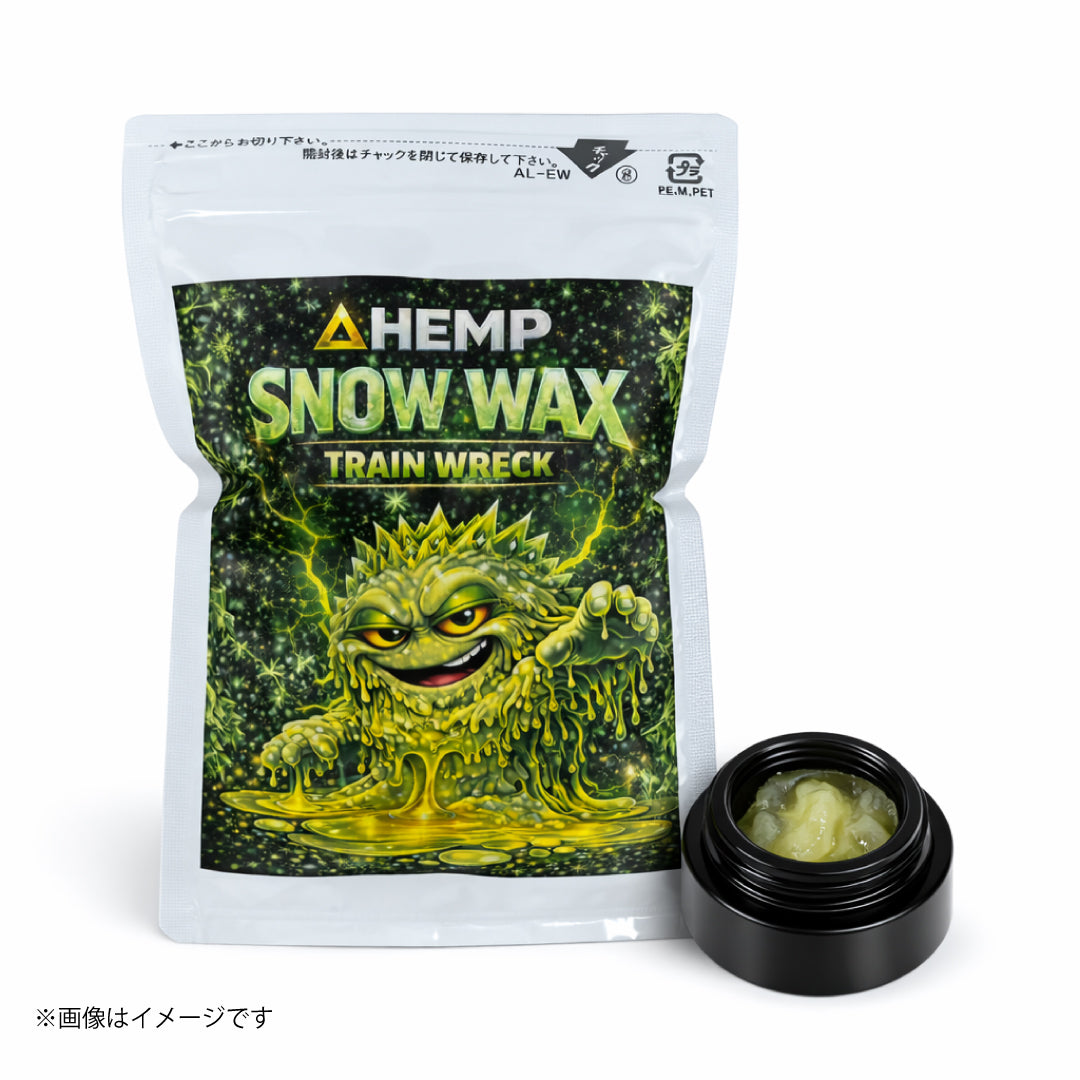 ΔHEMP SNOW WAX Train Wreck|CBD×CBG配合ヘンプワックス 1g