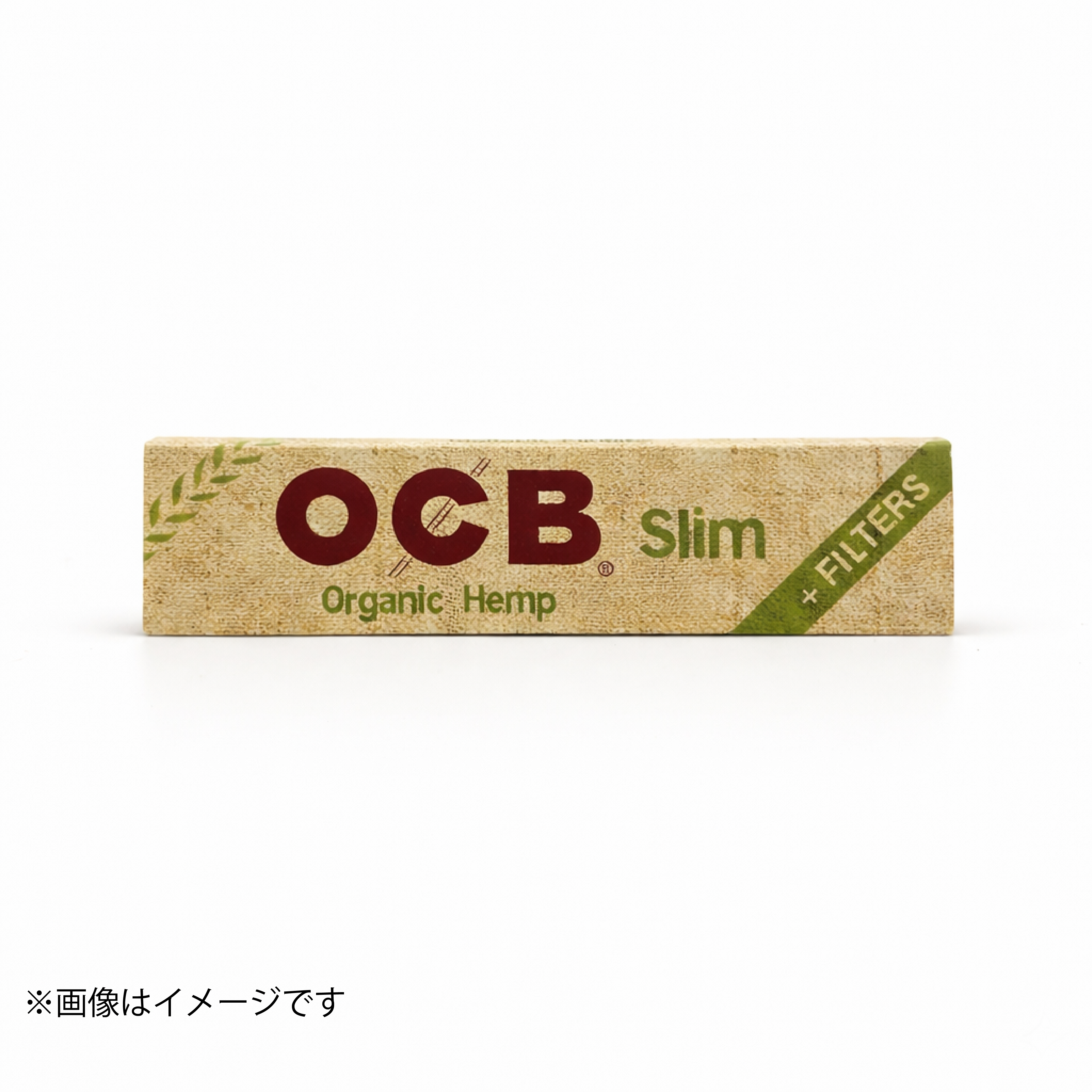OCB Organic Hemp Slim + Tips | オーガニックヘンプ ペーパー&チップセット