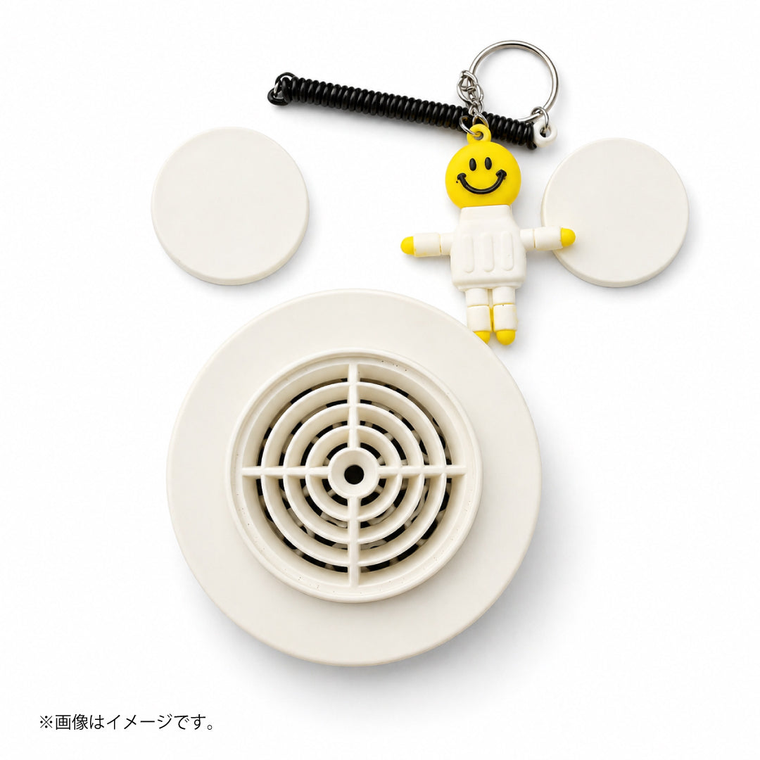 スモークフィルター|活性炭内蔵 携帯用エアフィルター スマイリー付き 全3色