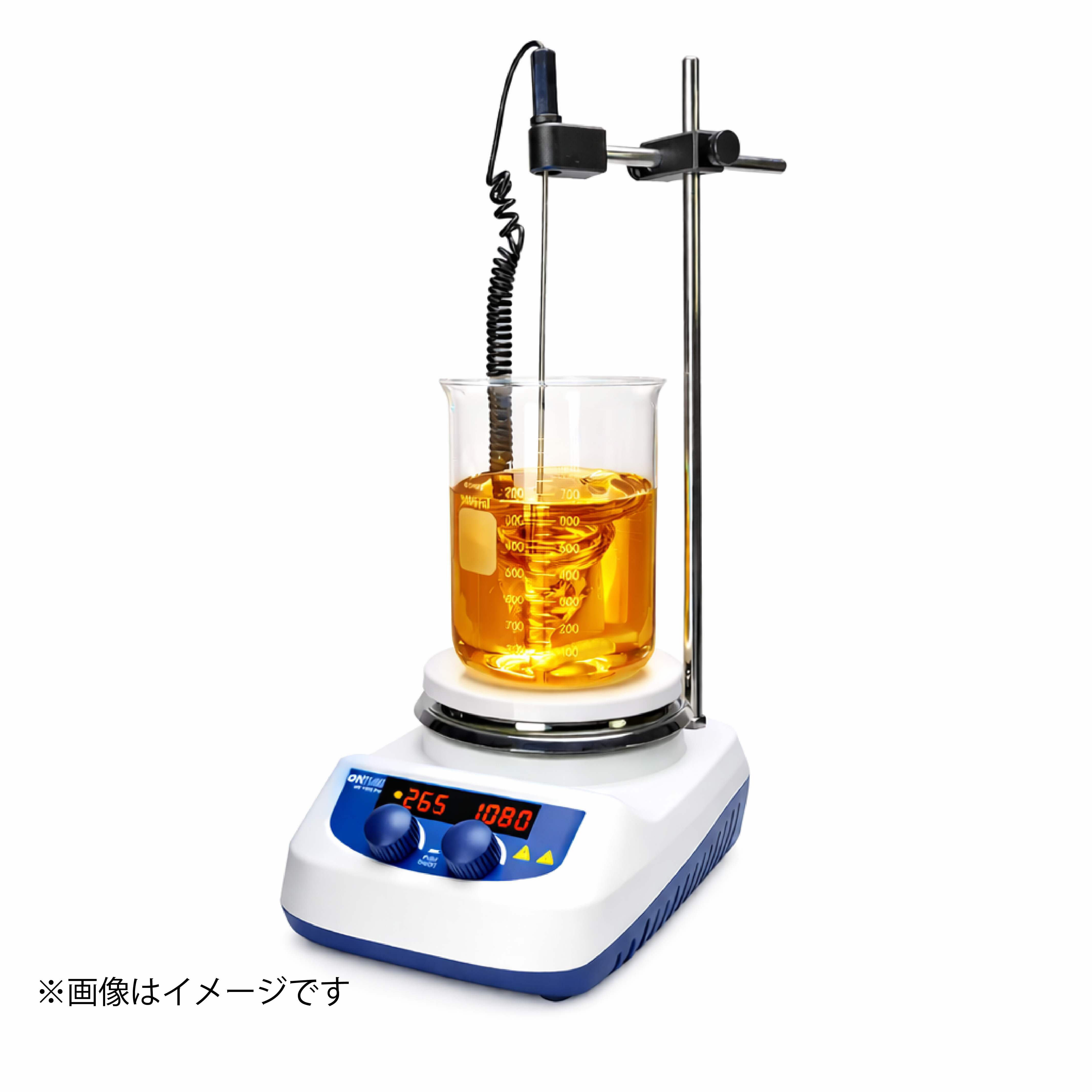 デジタルホットスターラー(加熱・攪拌機)Max280℃ / 1500rpm