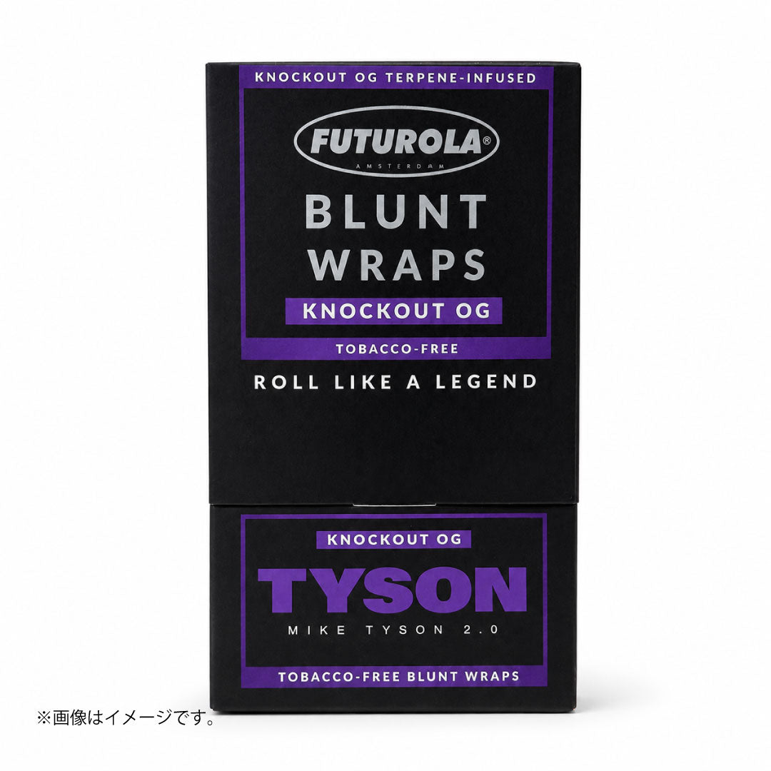FUTUROLA×TYSON ブラントラップ ノックアウトOG|タバコフリー・テルペン配合 キングサイズ|単品/25パック入りBOX選択可