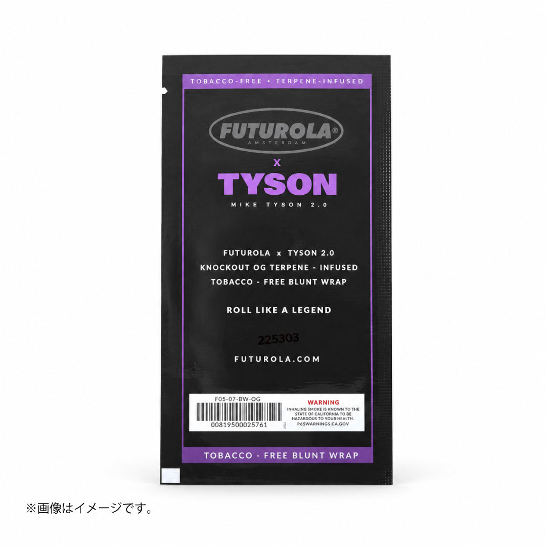 FUTUROLA×TYSON ブラントラップ ノックアウトOG|タバコフリー・テルペン配合 キングサイズ|単品/25パック入りBOX選択可