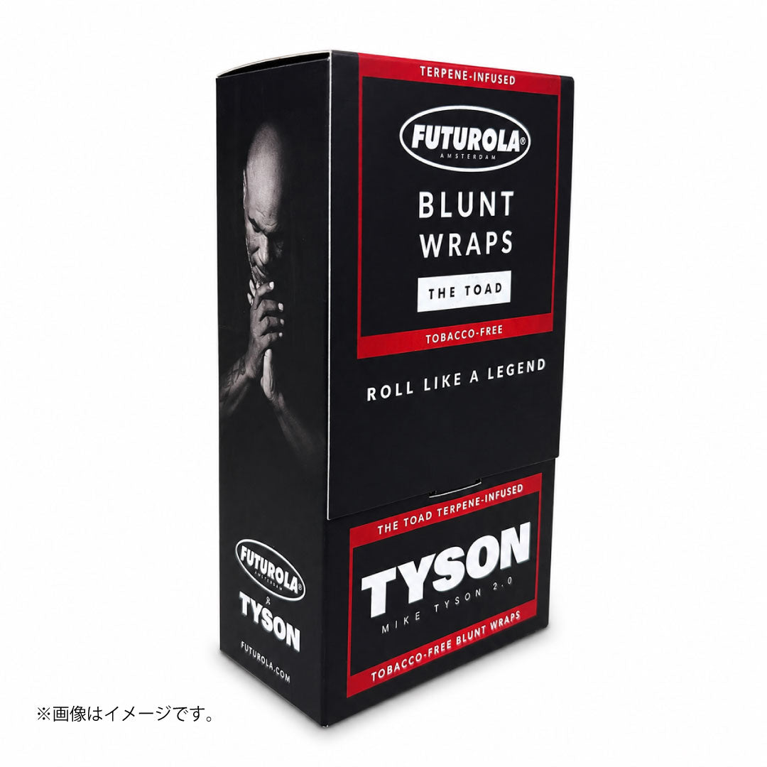 FUTUROLA×TYSON ブラントラップ ザ・トード|タバコフリー・テルペン配合 キングサイズ|単品/25パック入りBOX選択可