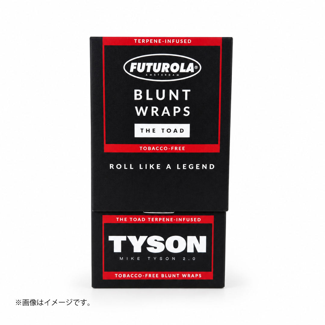 FUTUROLA×TYSON ブラントラップ ザ・トード|タバコフリー・テルペン配合 キングサイズ|単品/25パック入りBOX選択可