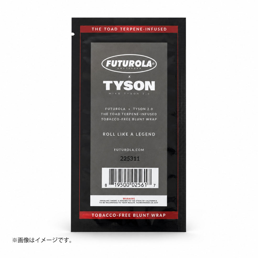 FUTUROLA×TYSON ブラントラップ ザ・トード|タバコフリー・テルペン配合 キングサイズ|単品/25パック入りBOX選択可