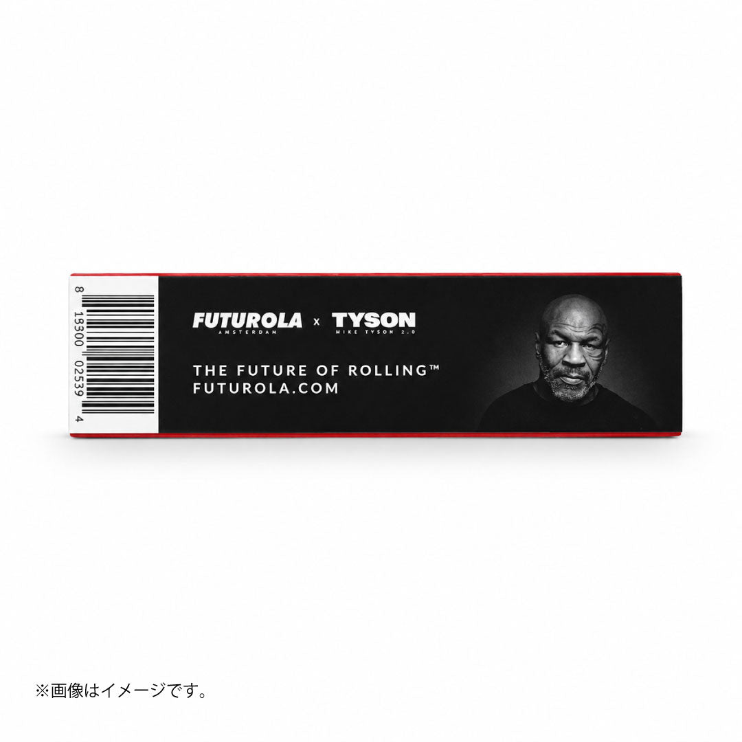 FUTUROLA×TYSON ローリングペーパー+チップ キングサイズスリム ブラウン|単品/24パック入りBOX選択可