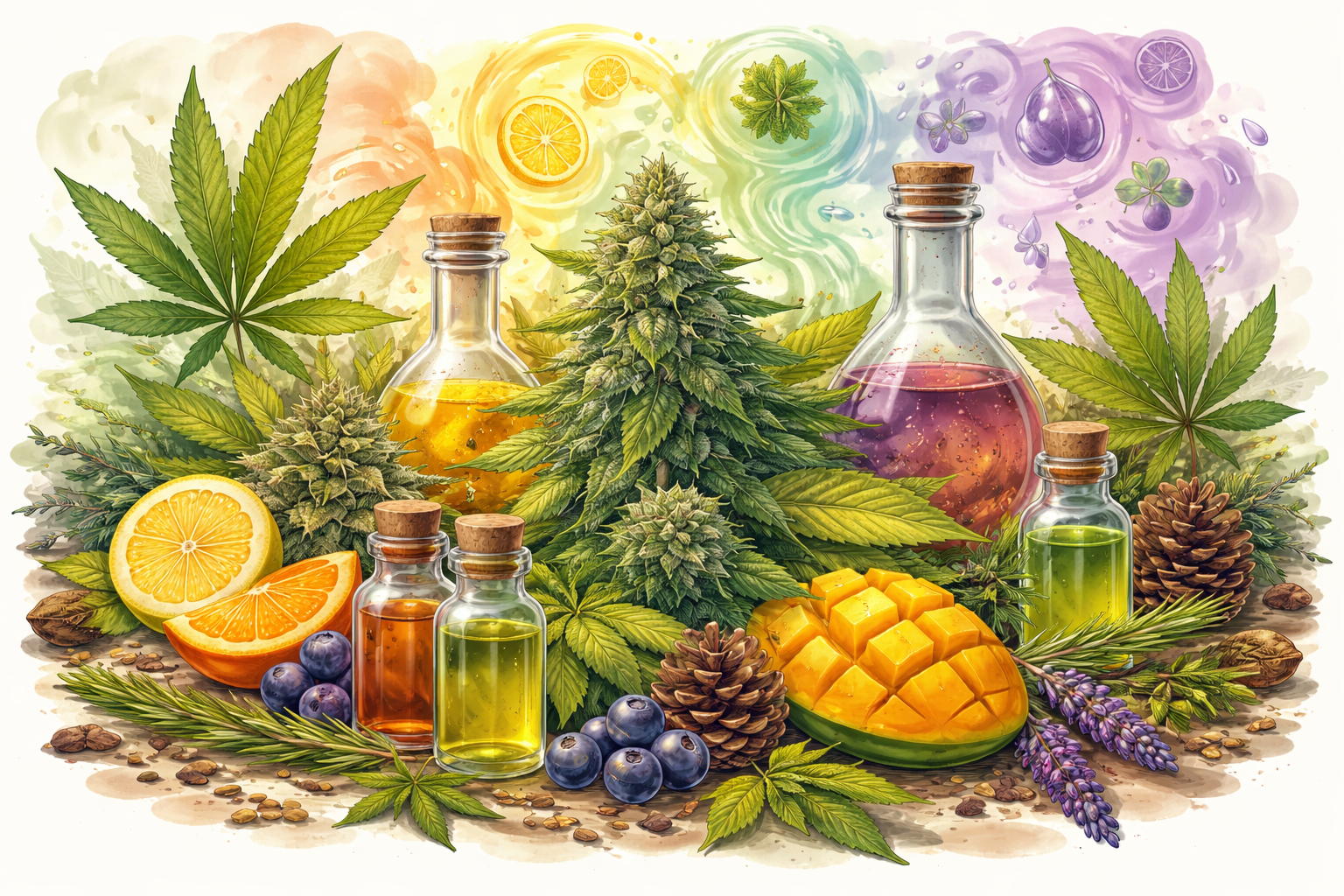 大麻（カンナビス）とテルペンの関係とは？品種ごとの香り・効果の違いを専門店が解説