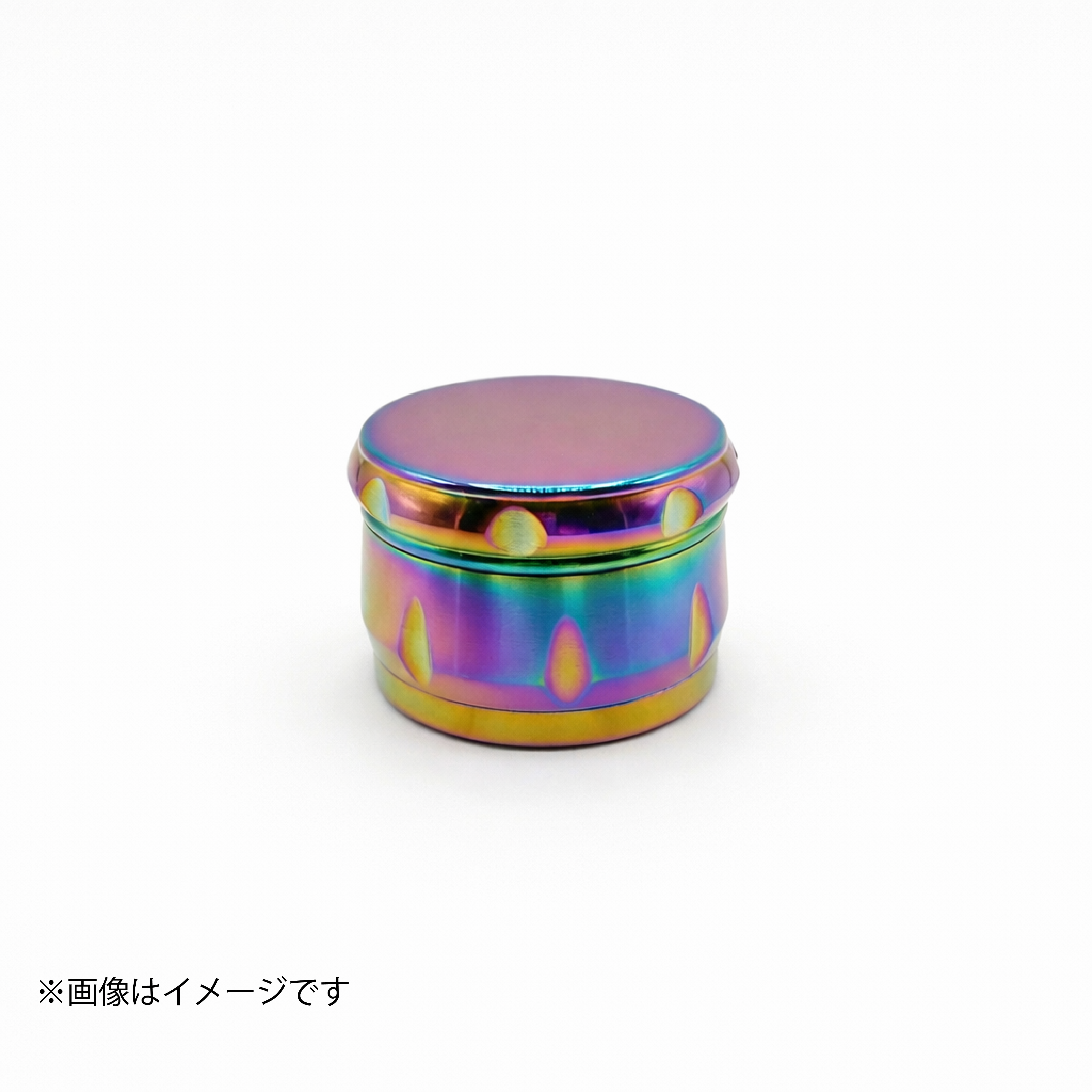 【4ピース構造】高耐久ハーブグラインダー（レインボー）