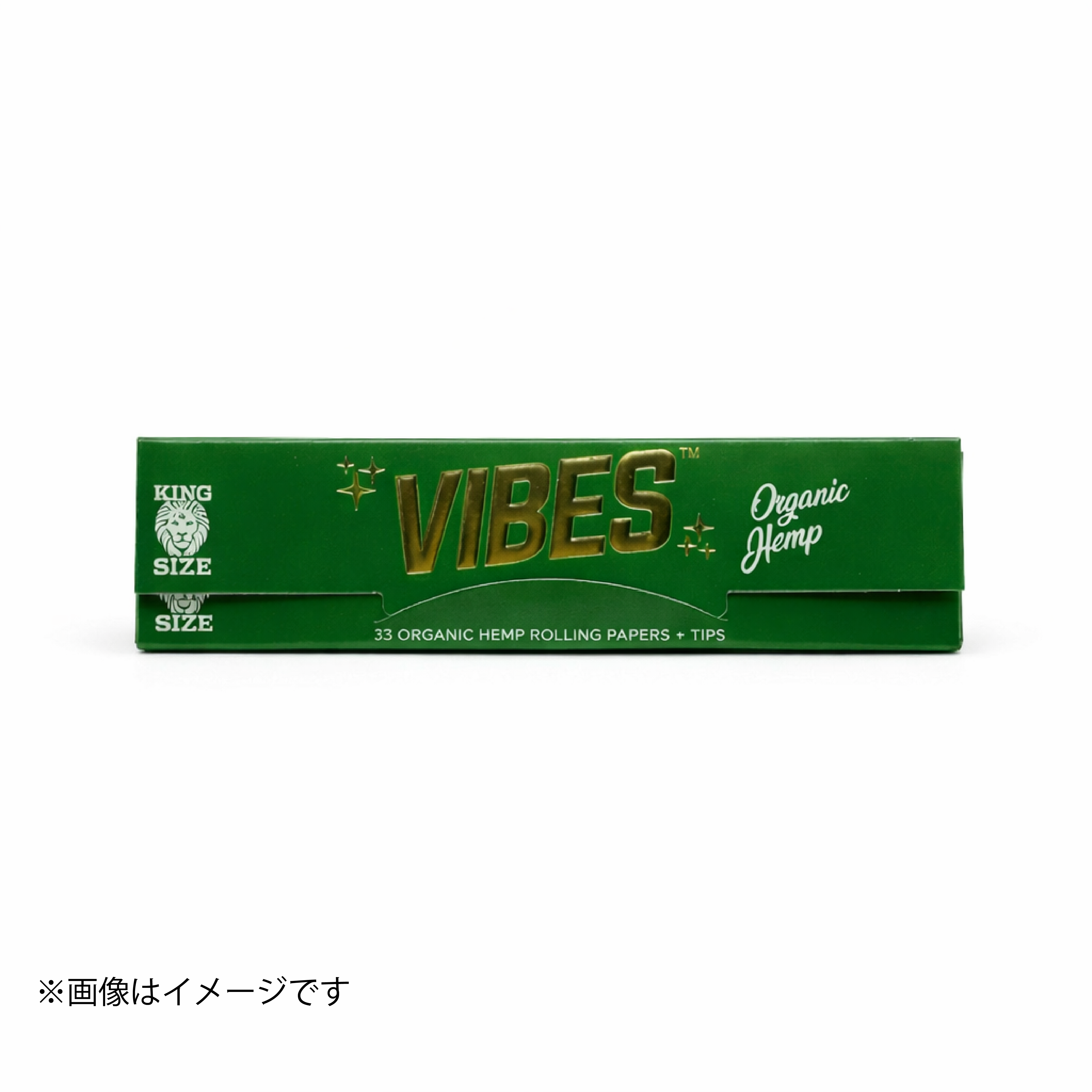 全5種】VIBES Rolling Papers (King Size)｜選べる素材と燃焼速度