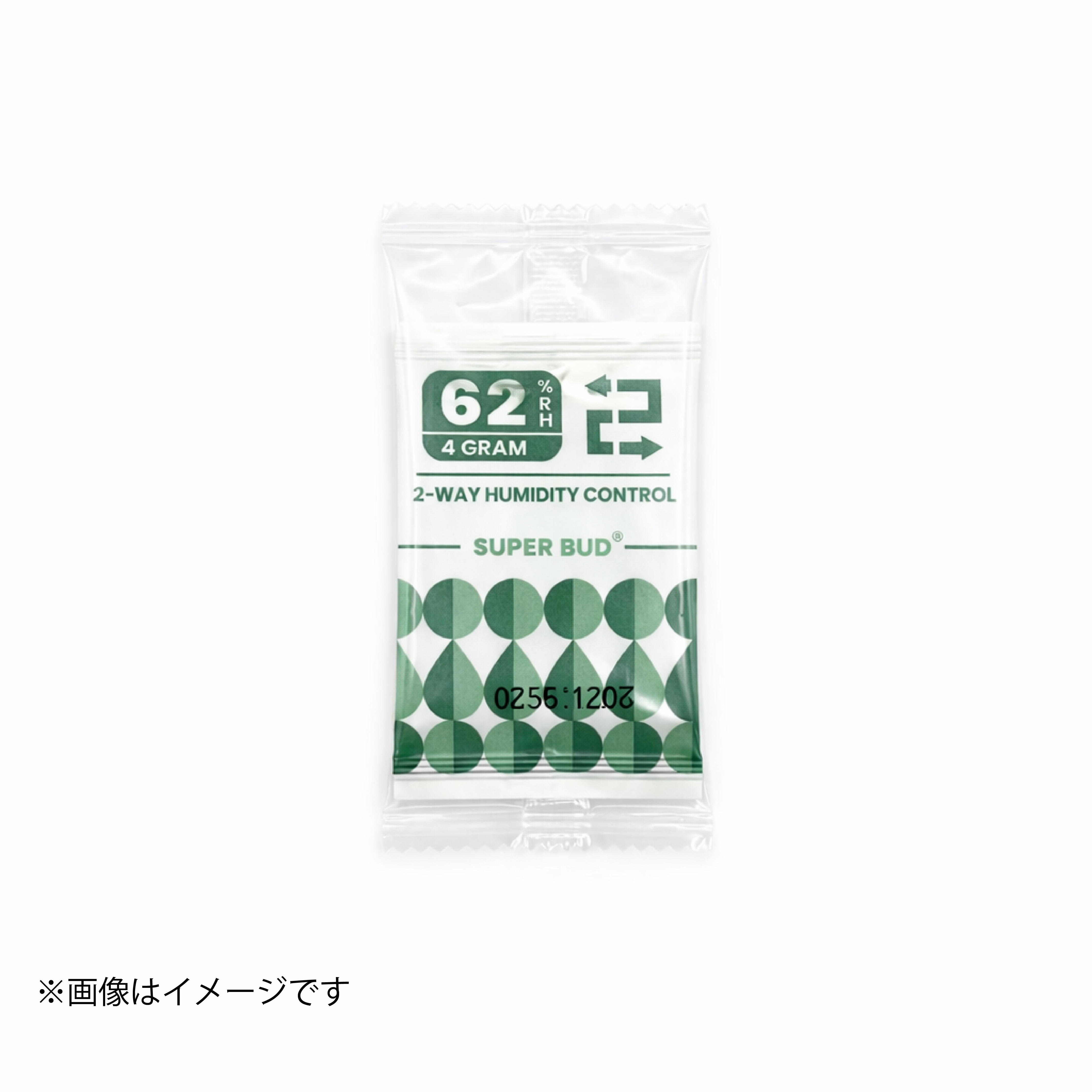 SUPER BUD 湿度調整剤 62% | 2-Wayコントロール | ハーブ・タバコ保存・キュアリング