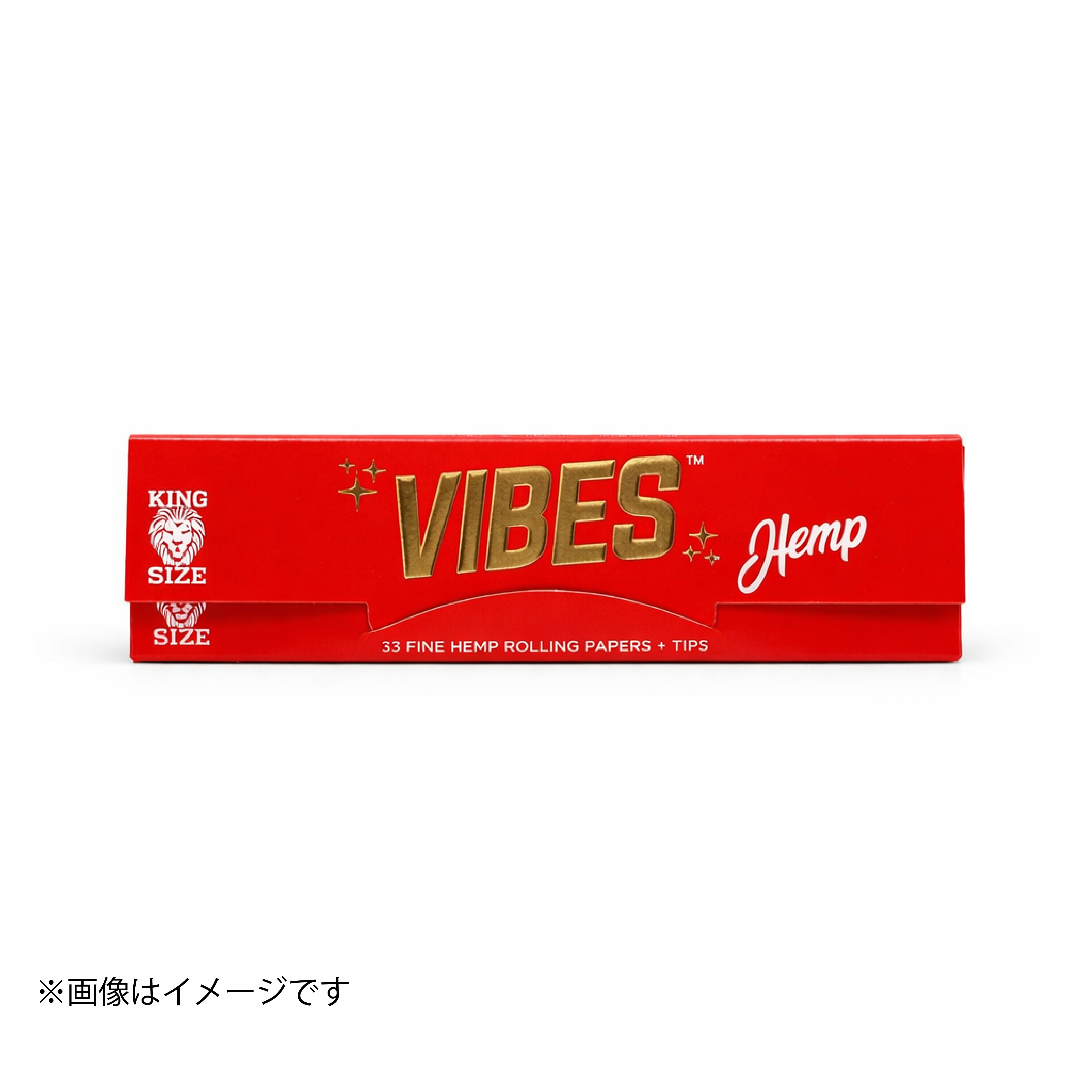 全5種】VIBES Rolling Papers (King Size)｜選べる素材と燃焼速度