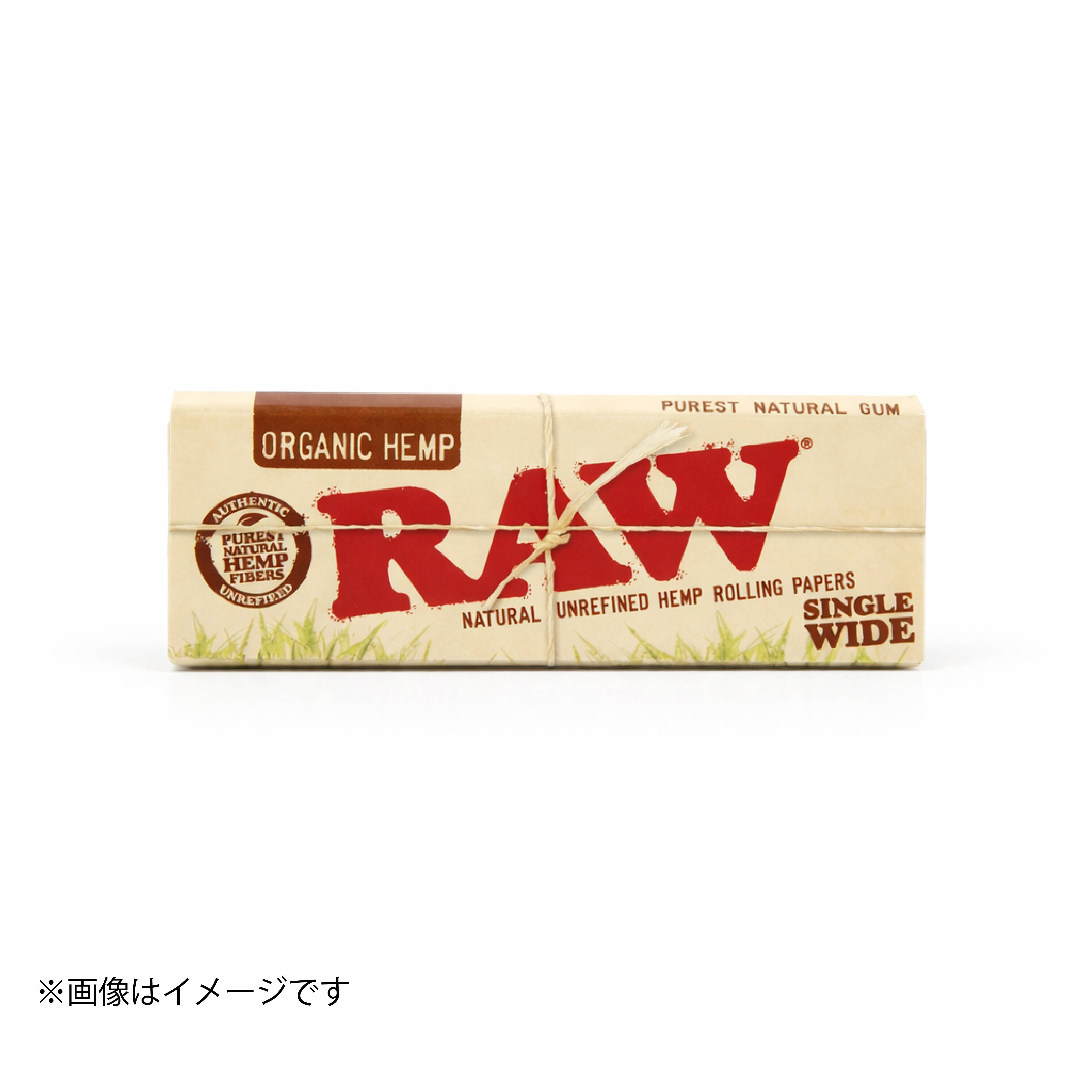 RAW Organic Hemp Single Wide | ロウ オーガニック ヘンプ ペーパー 70mm