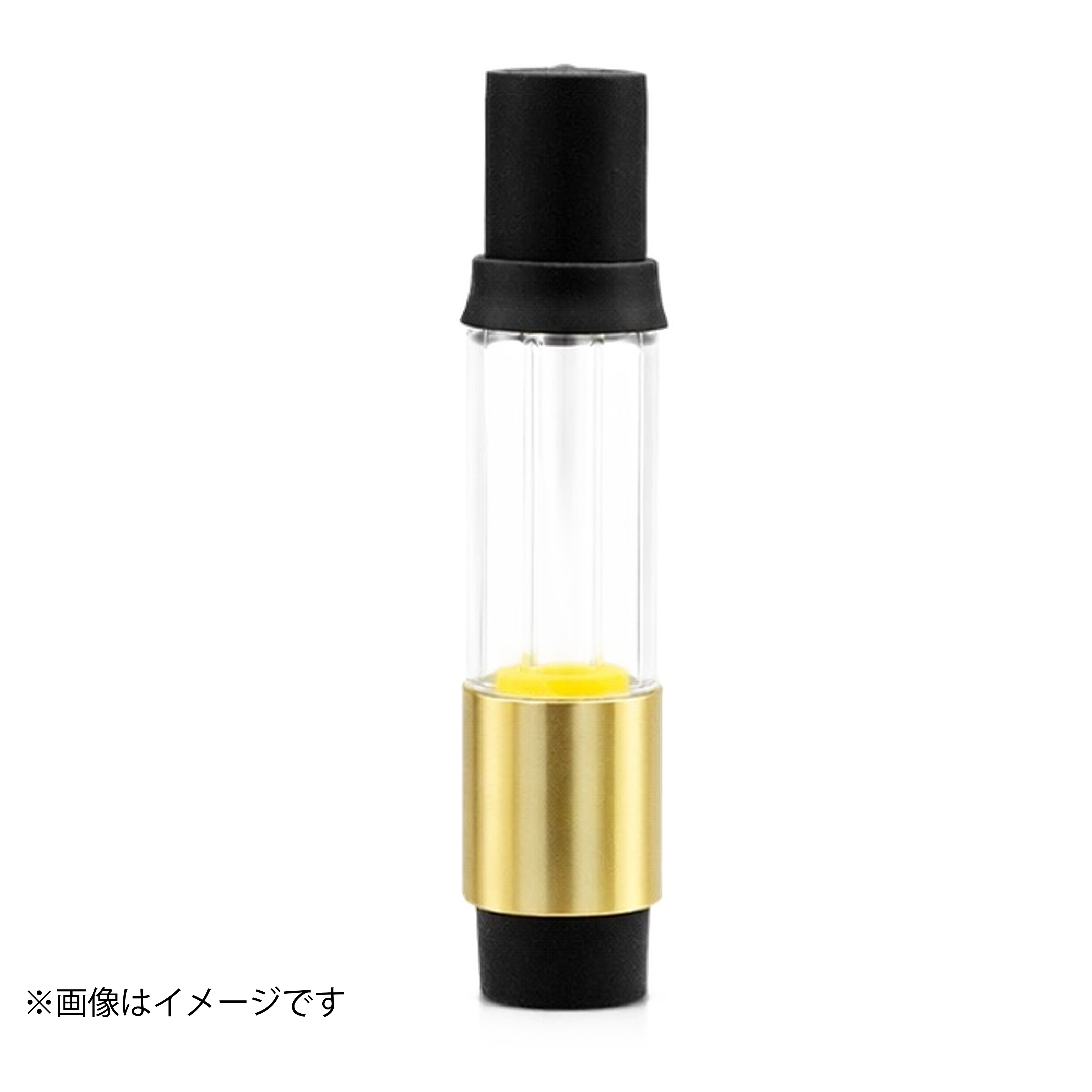 フルガラスアトマイザー 1ml GOLD | 510規格 ガラスカートリッジ（CBD/VAPE用）