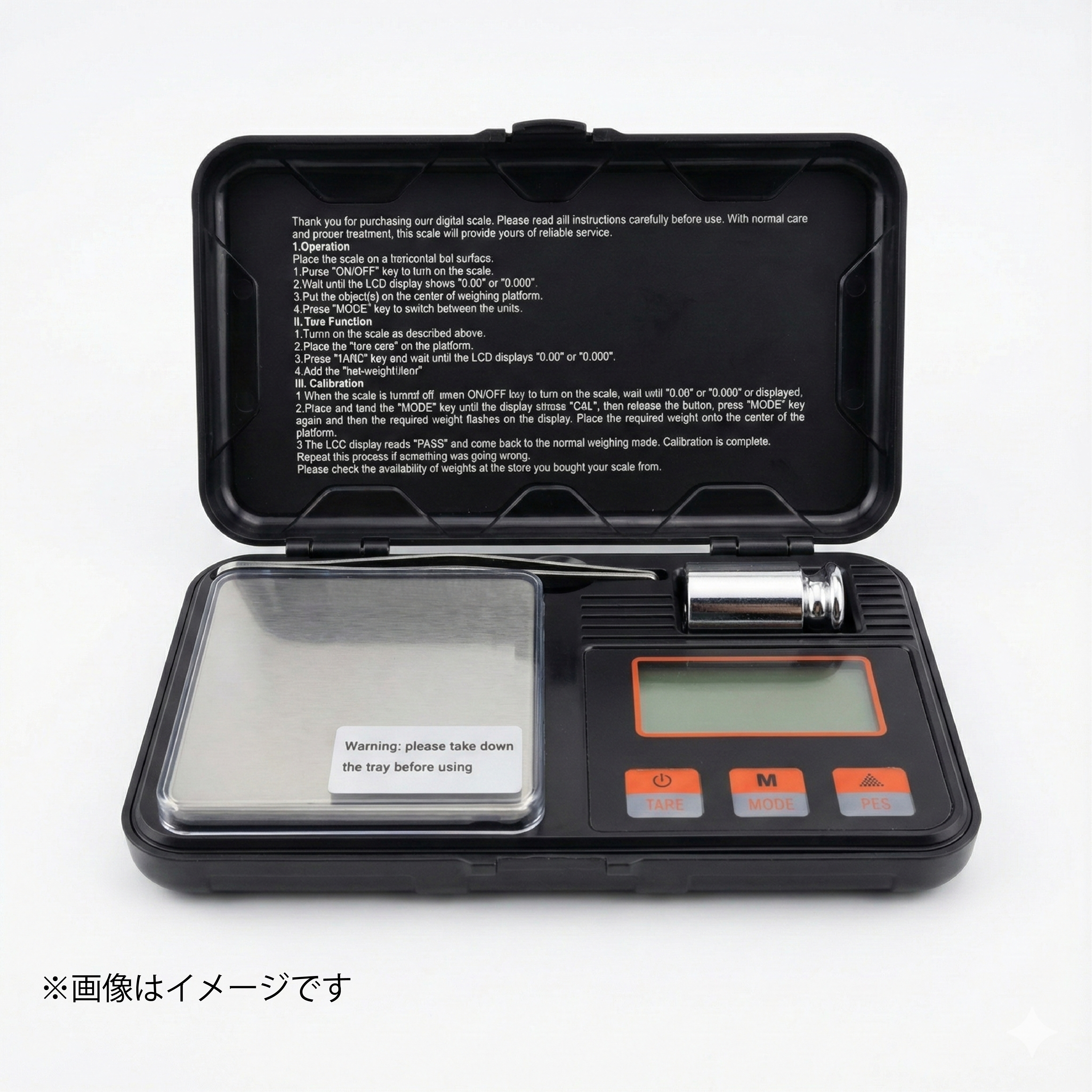 プロフェッショナル ポケットスケール 100g/0.01g単位｜精密計量・調合用