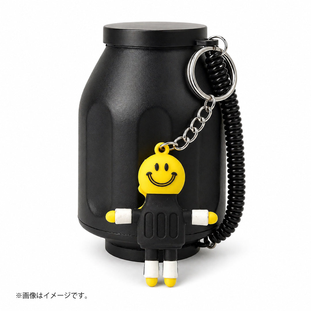 スモークフィルター｜活性炭内蔵 携帯用エアフィルター スマイリー付き 全3色