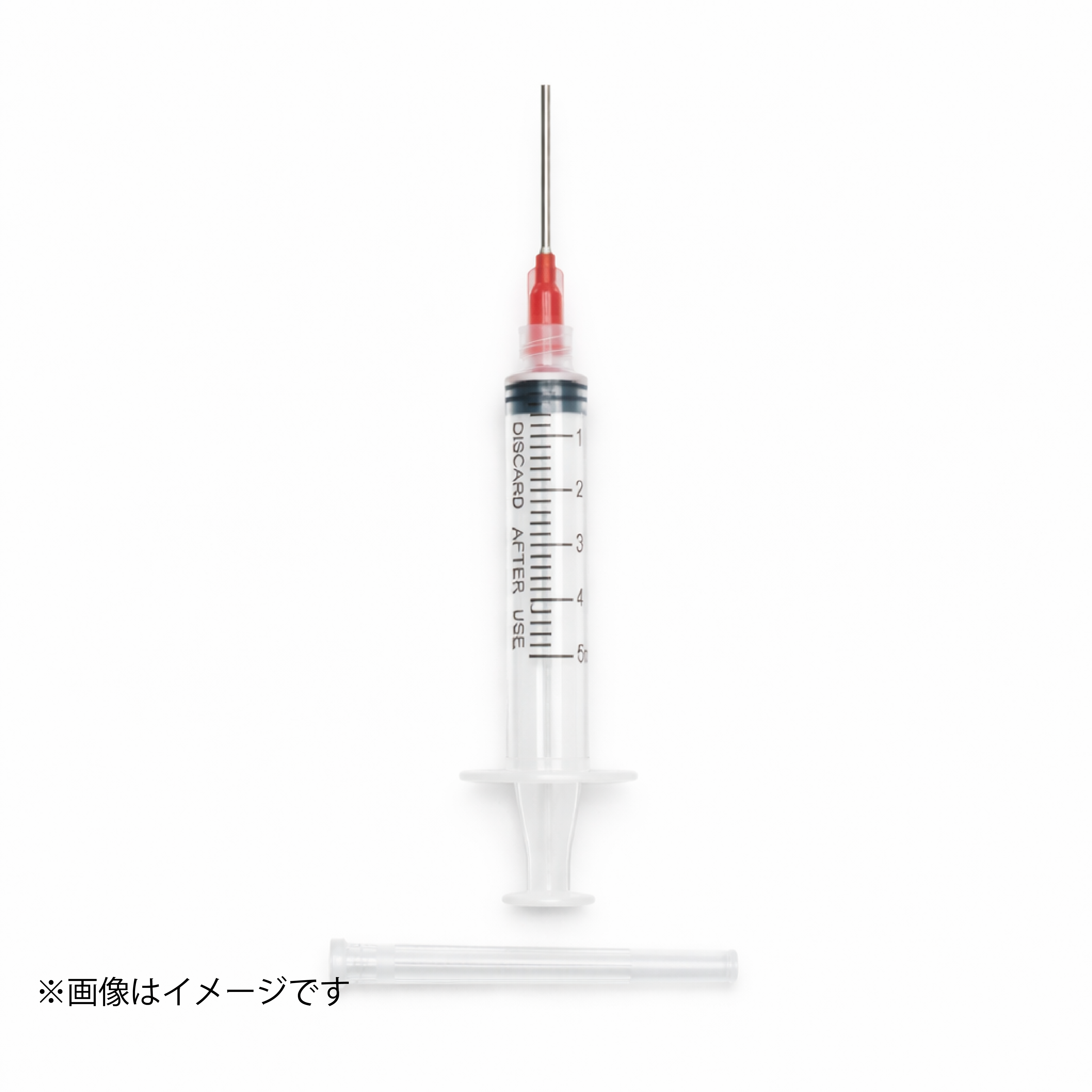 ルアーロックシリンジ 5ml｜針付き・目盛付【リキッド調合・充填用】