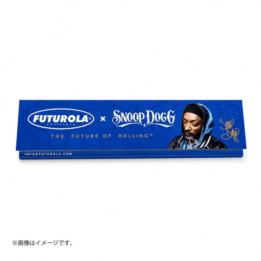 FUTUROLA×Snoop Dogg ローリングペーパー キングサイズスリム LBCブルー｜単品/50パック入りBOX選択可