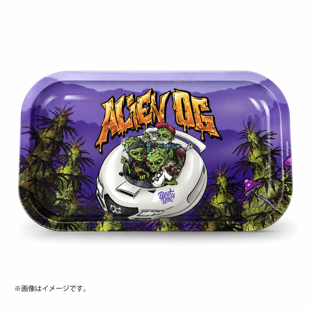 ローリングトレイ エイリアンOG｜UFO×クリーチャーキャラクターデザイン Simplygreen