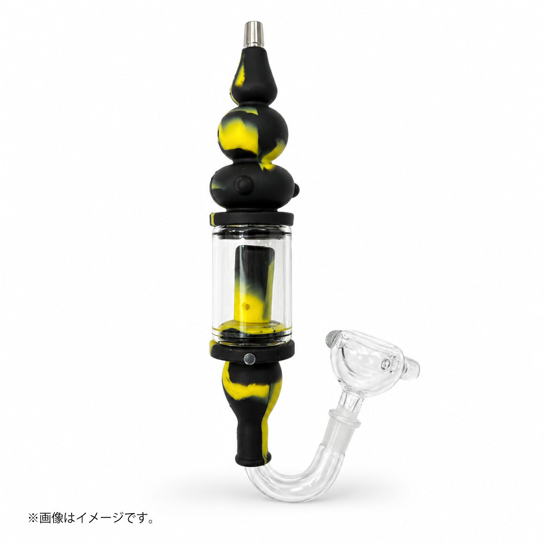 ネクターコレクター シリコン｜ガラスチャンバー＆ステンレスチップ付き 全7色（GYD301）