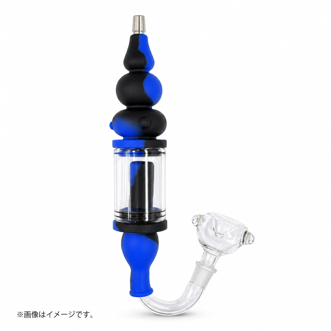 ネクターコレクター シリコン｜ガラスチャンバー＆ステンレスチップ付き 全7色（GYD301）