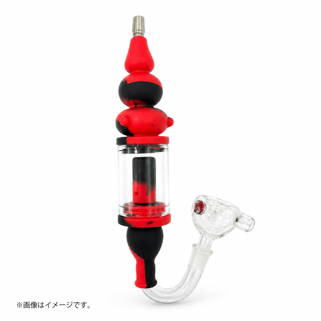 ネクターコレクター シリコン｜ガラスチャンバー＆ステンレスチップ付き 全7色（GYD301）