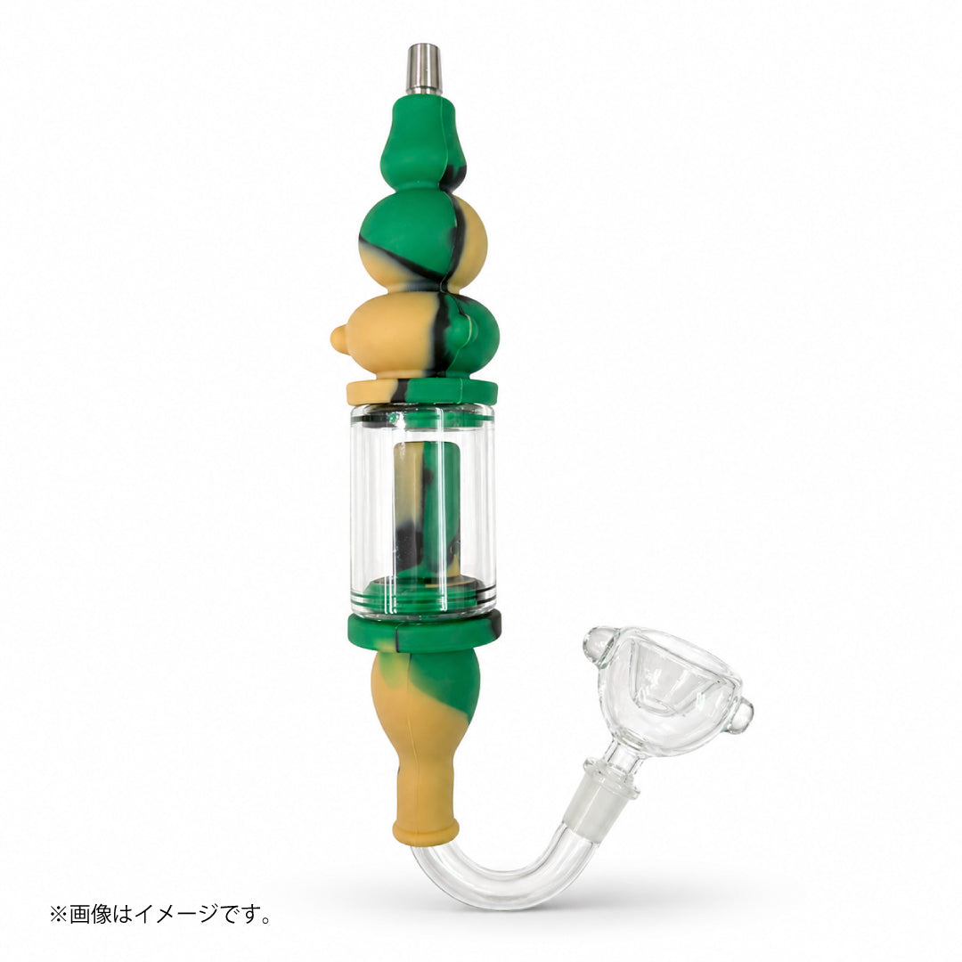 ネクターコレクター シリコン｜ガラスチャンバー＆ステンレスチップ付き 全7色（GYD301）